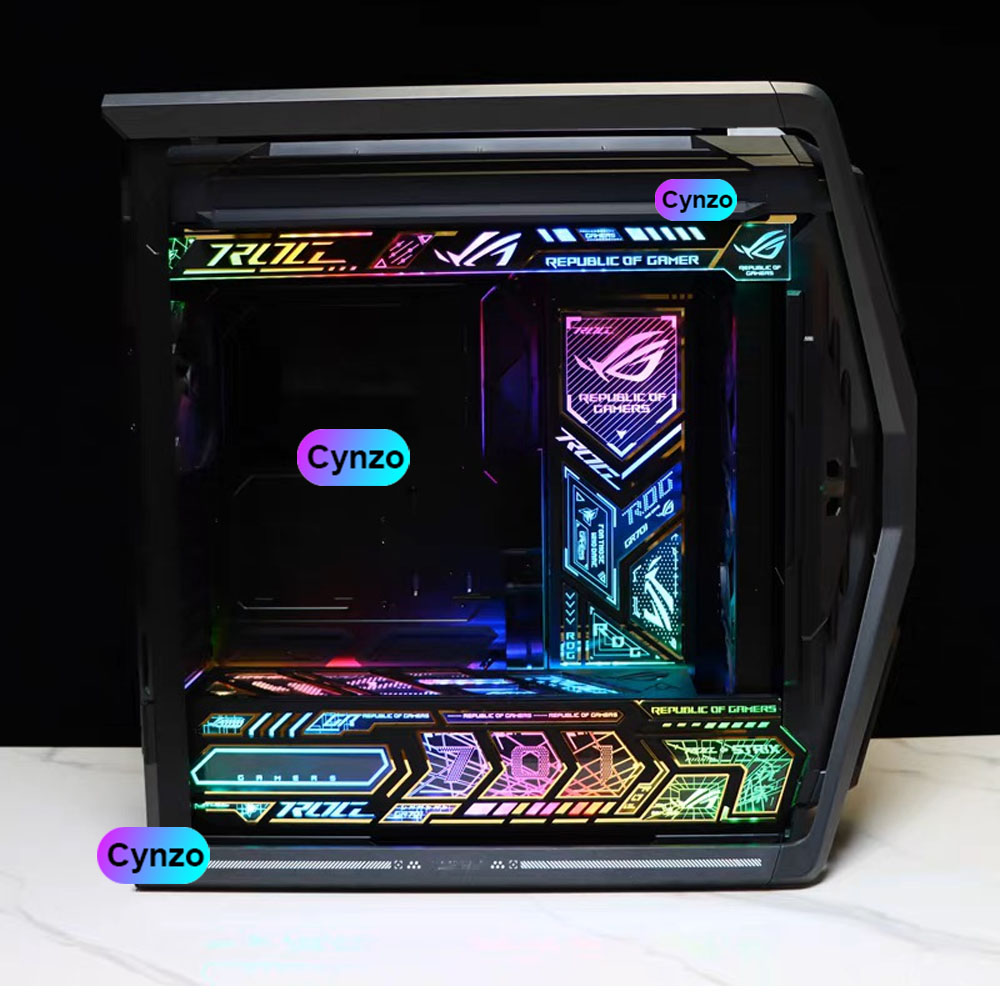 Holy Stone Drone Hs440 - ARGB-verlichtingsplaat voor Asus GR701 ROG HYPERION-behuizing,