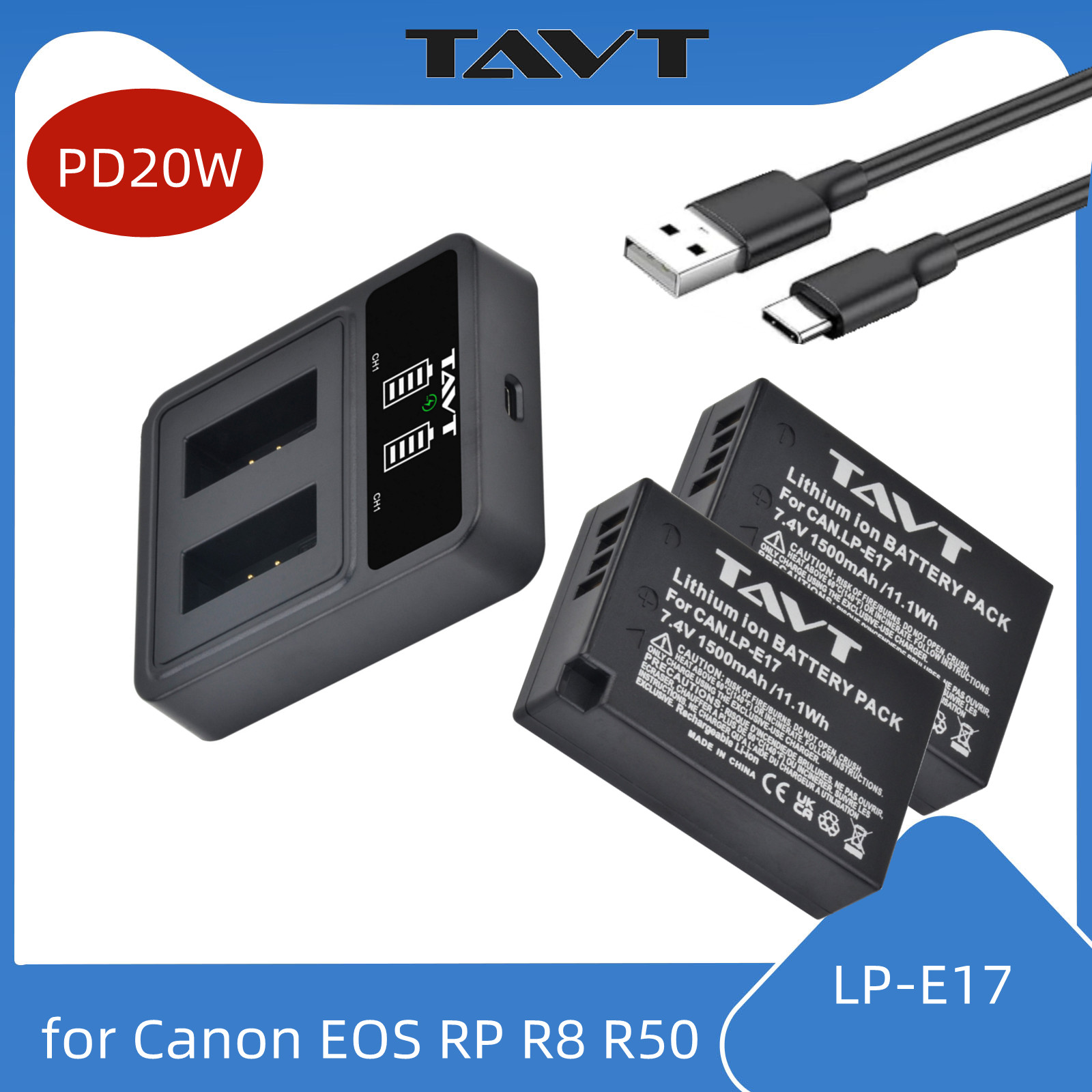 Canon Camera Eos R8 - LP-E17 LPE17 LP E17 Camera Batterij
