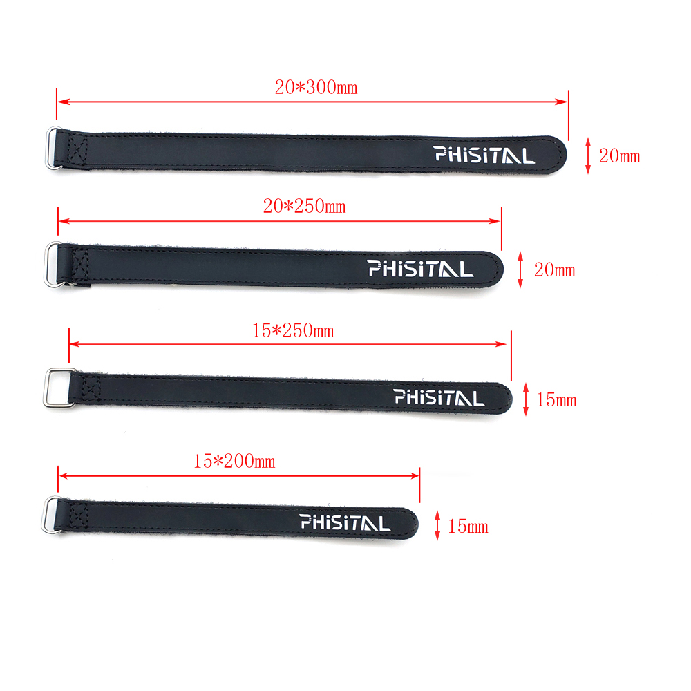 Drone Battery Strap - FPV Drone Batterijband Super Magic Tape