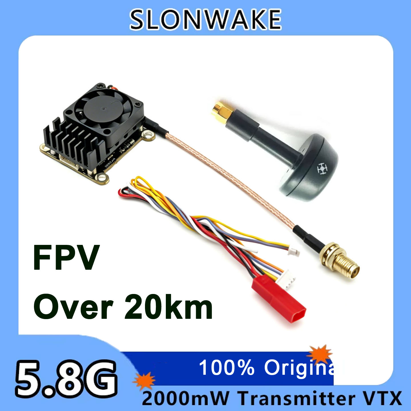 Drone Frame - Nieuwe upgrade 5.8Ghz 2W verstelbare FPV