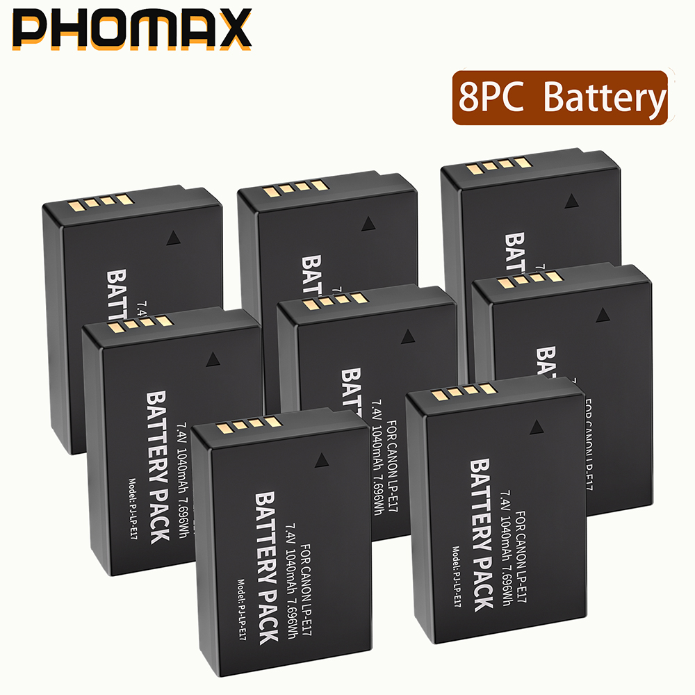 Canon Camera Eos R8 - Batmax LP-E17 LPE17 LP E17 1040mAh