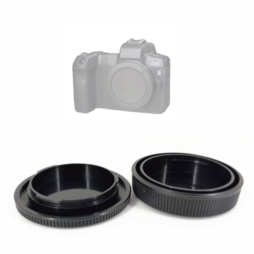 Canon Camera Eos R8 - Achterlens stofkap RF + voorlens camera