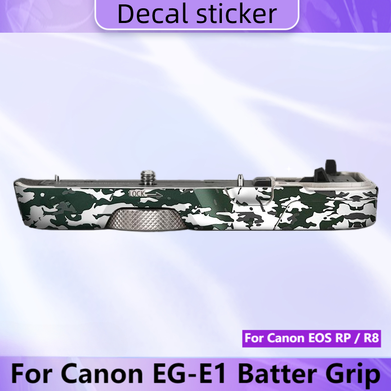 Canon Camera Eos R8 - Voor Canon EG-E1 Extension Grip Skin