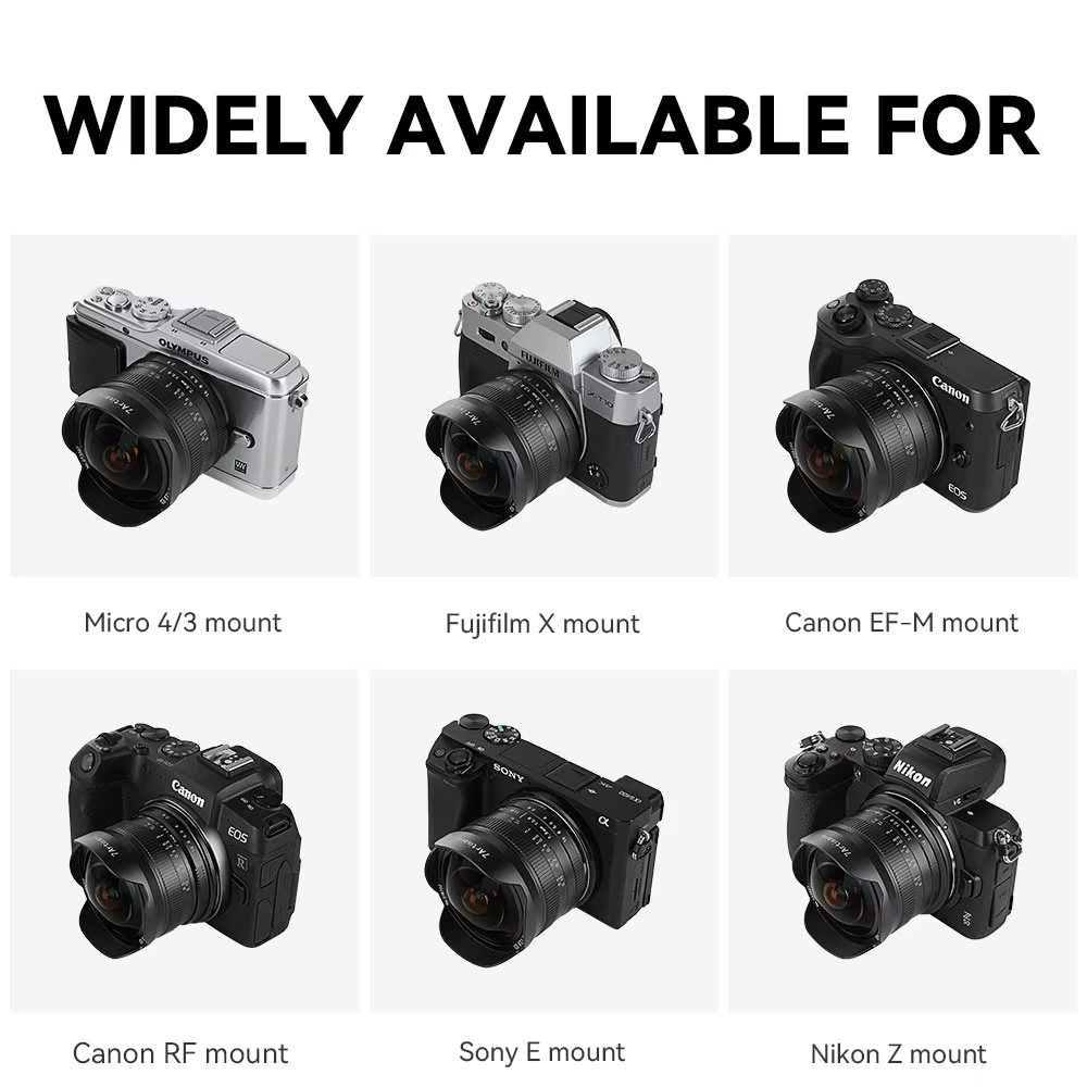 7artisans 7.5mm F2.8 II APS-C  - Canon Camera Eos M50 Mark Ii recensie en prijs