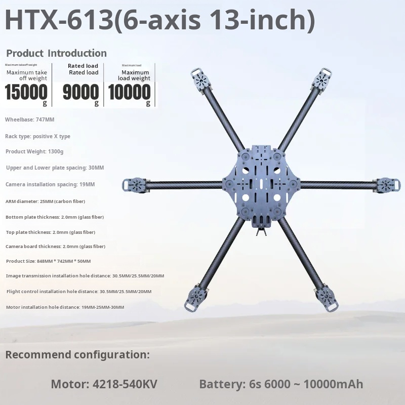 Cross Machine Zesassig 11/13/1 - Drone Arm recensie en prijs