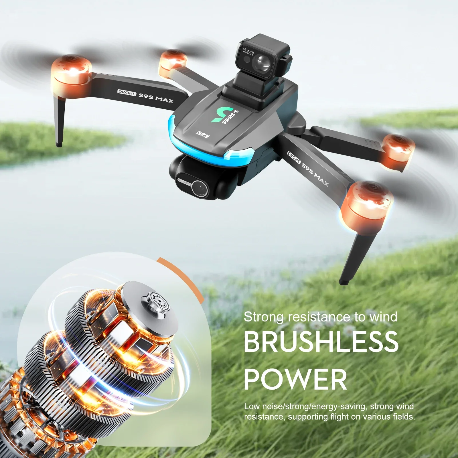 NIEUWE S9S MAX MINI Drone 4K 2 - Drone Gps Module recensie en prijs