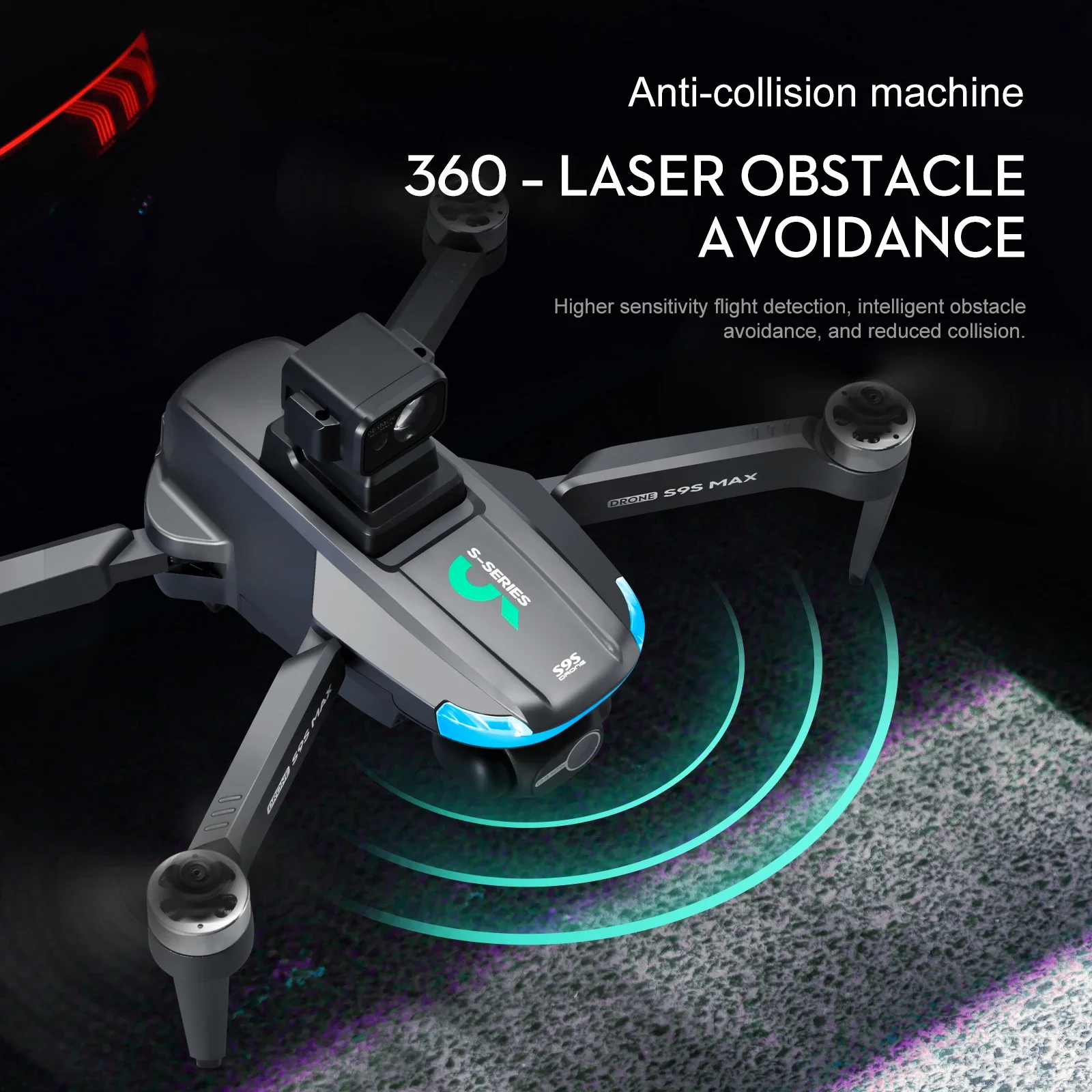 NIEUWE S9S MAX MINI Drone 4K 2 - Drone Gps Module recensie en prijs