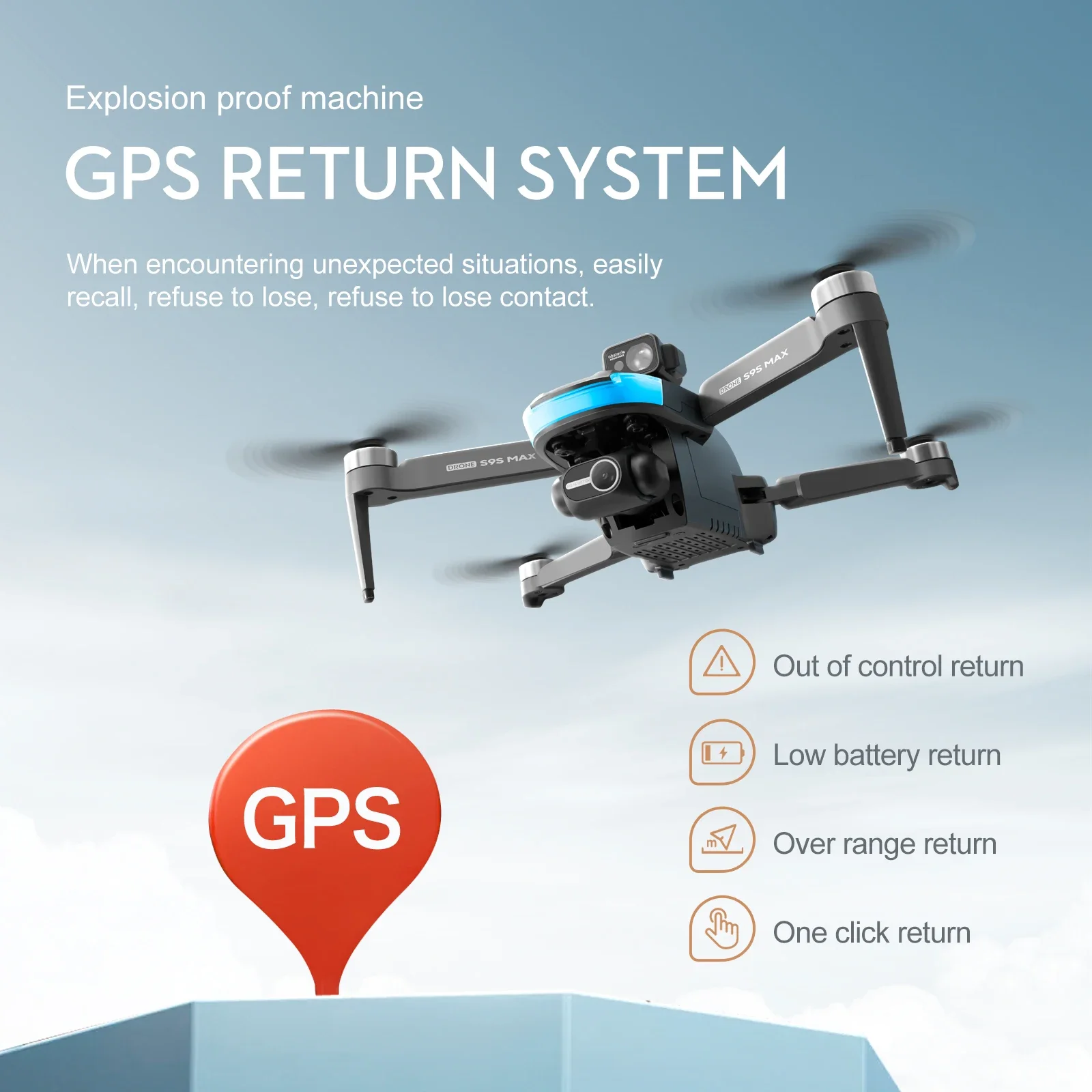 NIEUWE S9S MAX MINI Drone 4K 2 - Drone Gps Module recensie en prijs