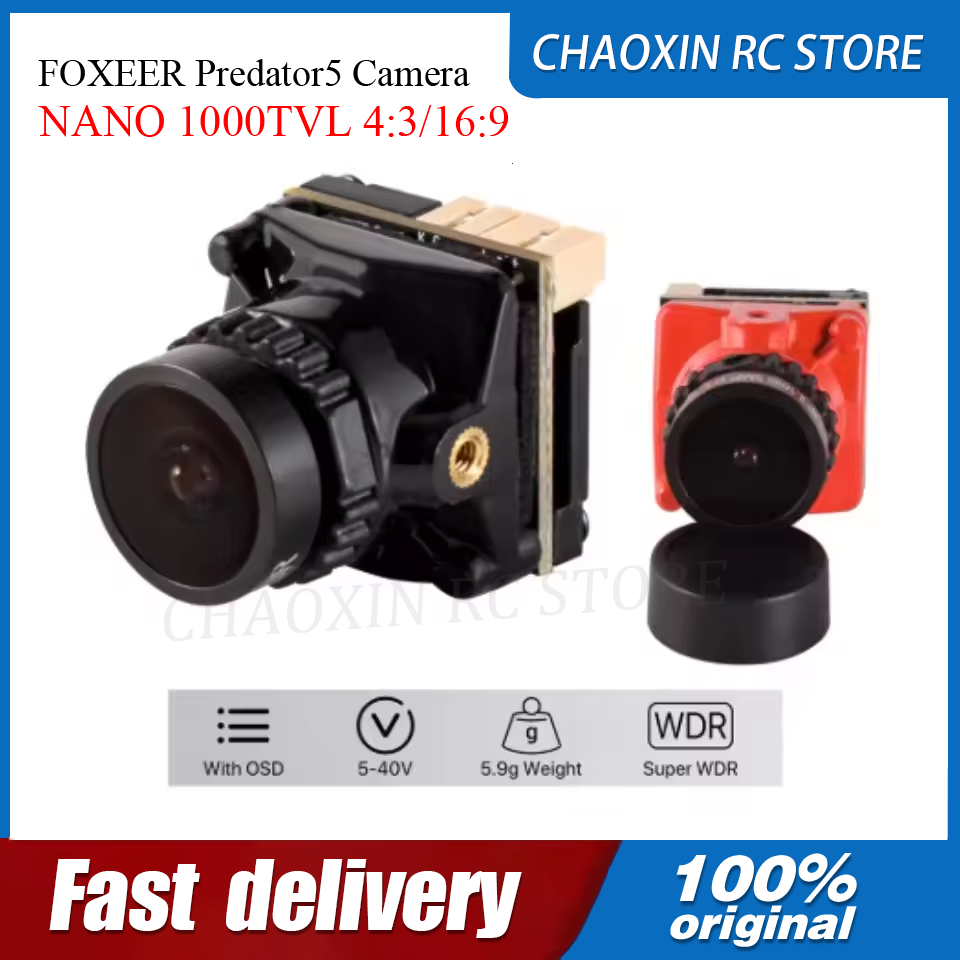 FOXEER Predator5 Camera NANO 1 - Drone Camera recensie en prijs