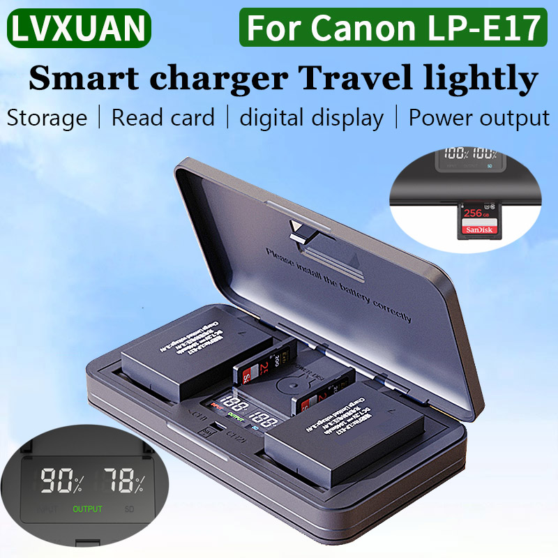 LVXUAN LP-E17 Batterij Oplader - Canon Camera Eos R8 recensie en prijs