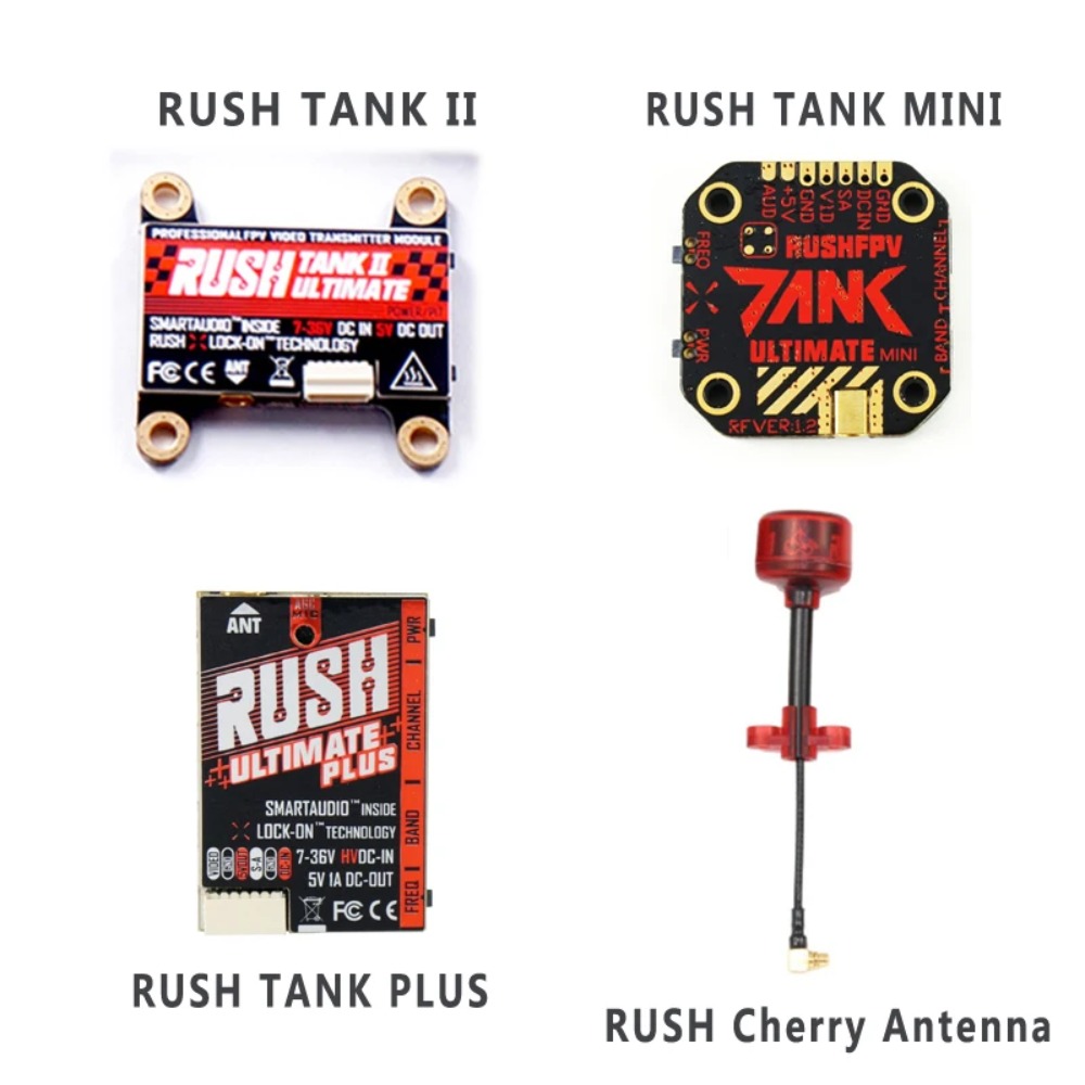 RUSH TANK Ultimate II/Mini/PLU - Drone Receiver recensie en prijs