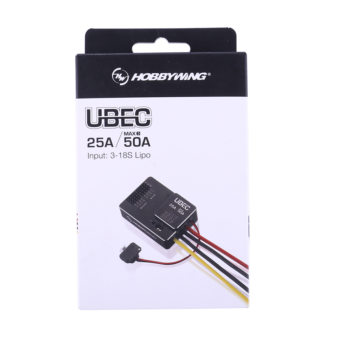 Hobbywing UBEC 25A HV 3-18S Mo - Drone Esc recensie en prijs